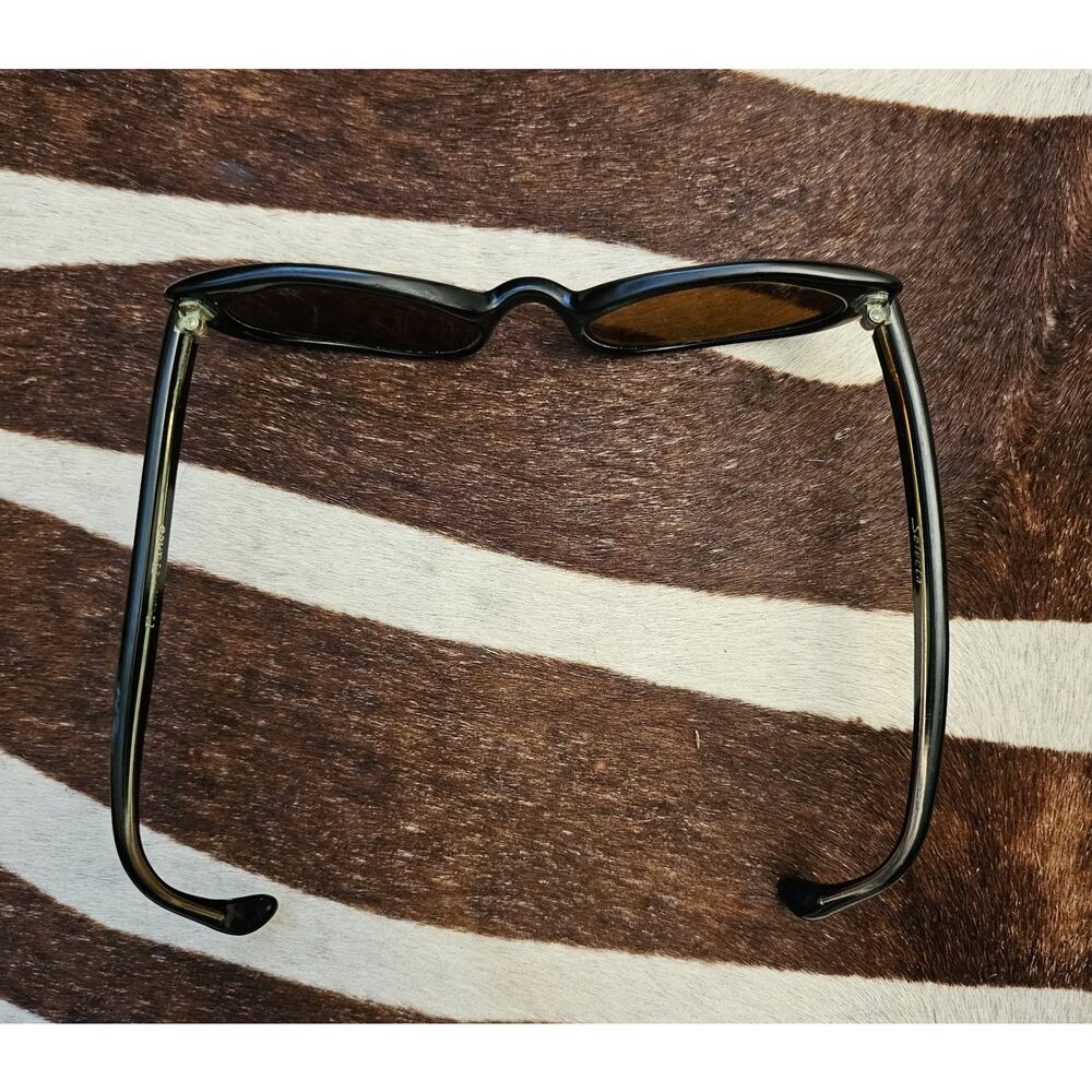 Vintage 1950's Selecta France CatEye Sunglasses Brown Women's - Picture 3 of 8